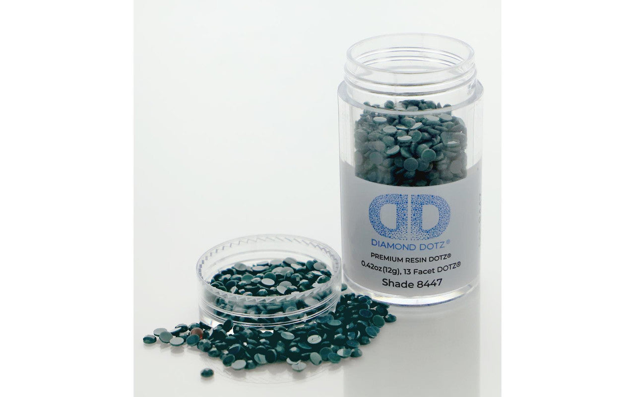 Diamond Dotz Freestyle Gems 2,8 mm 12 g blauwe gom 8447